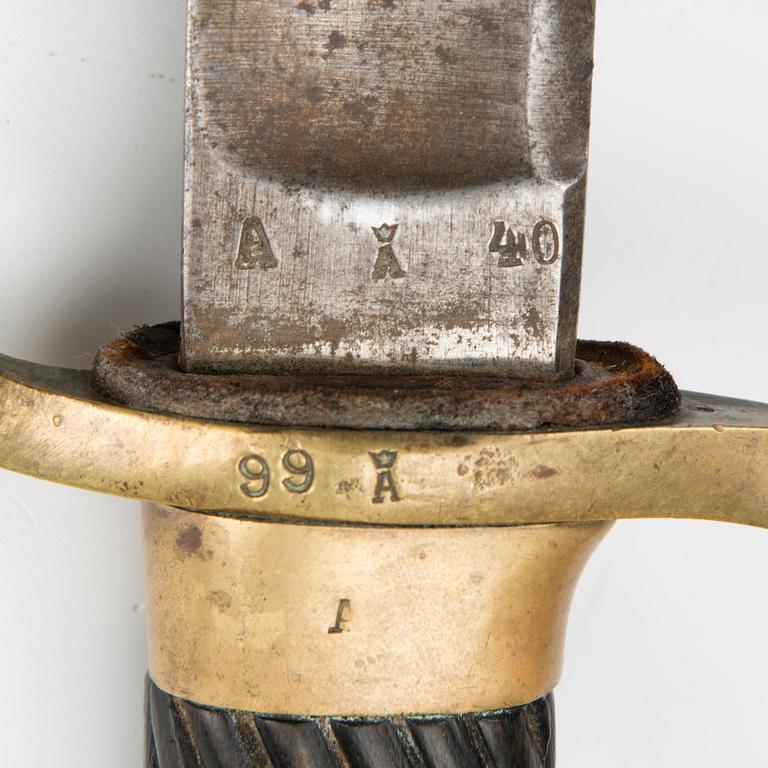 A Russian model 1881 dragoon sabre.