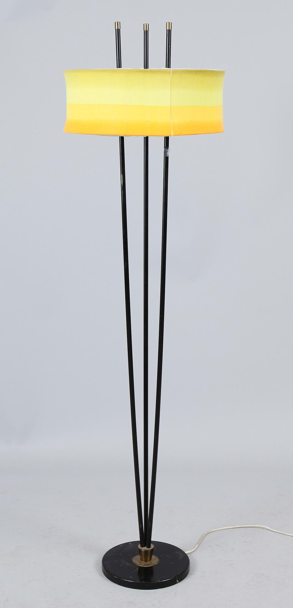 GOLVLAMPA, 1900-talets mitt.