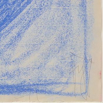 Eddie Figge, pastel on paper, signed and dated -94.