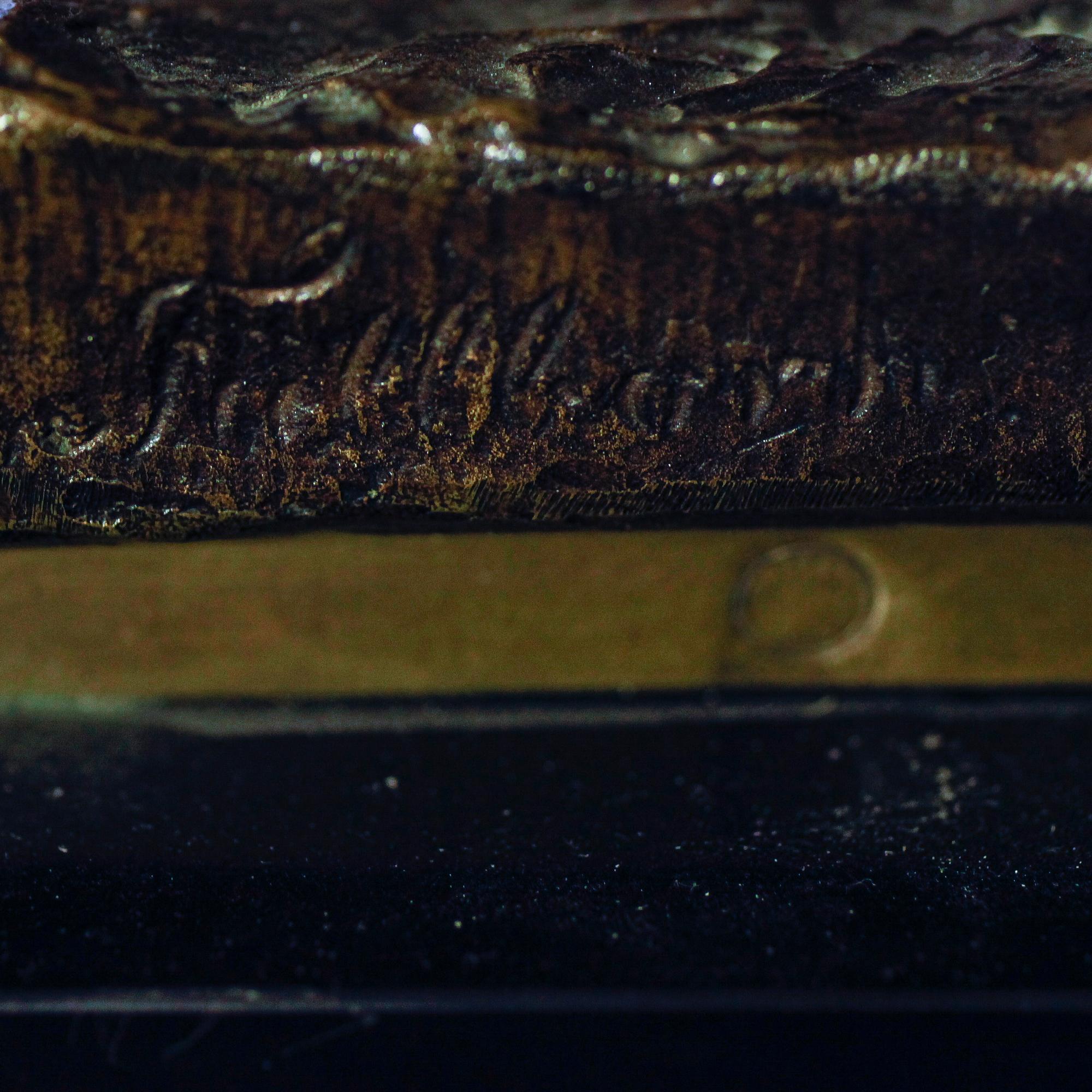 A bronze sculpture signed by Füllborn, second half of the 20th century.