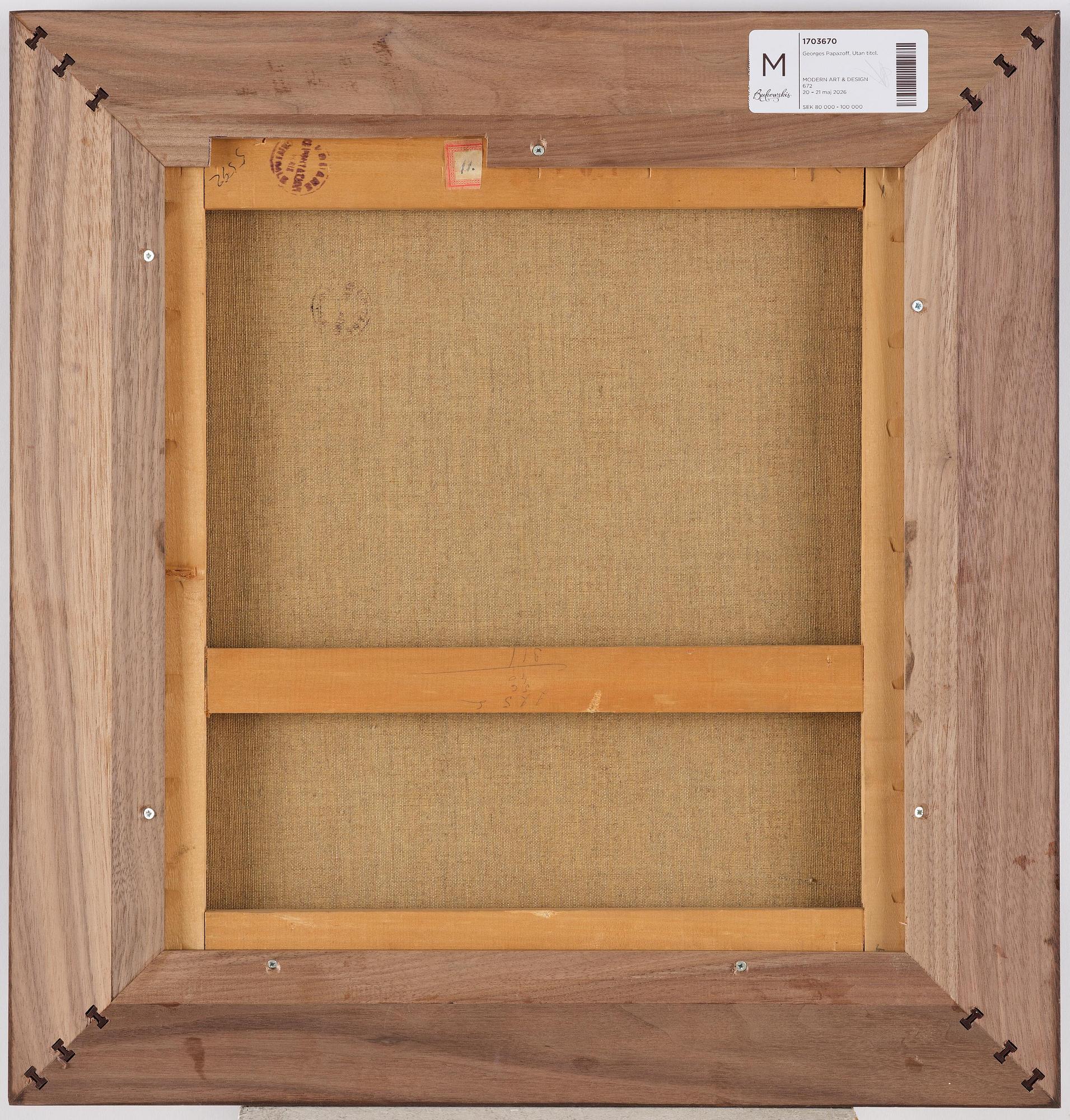 Georges Papazoff, Untitled.
