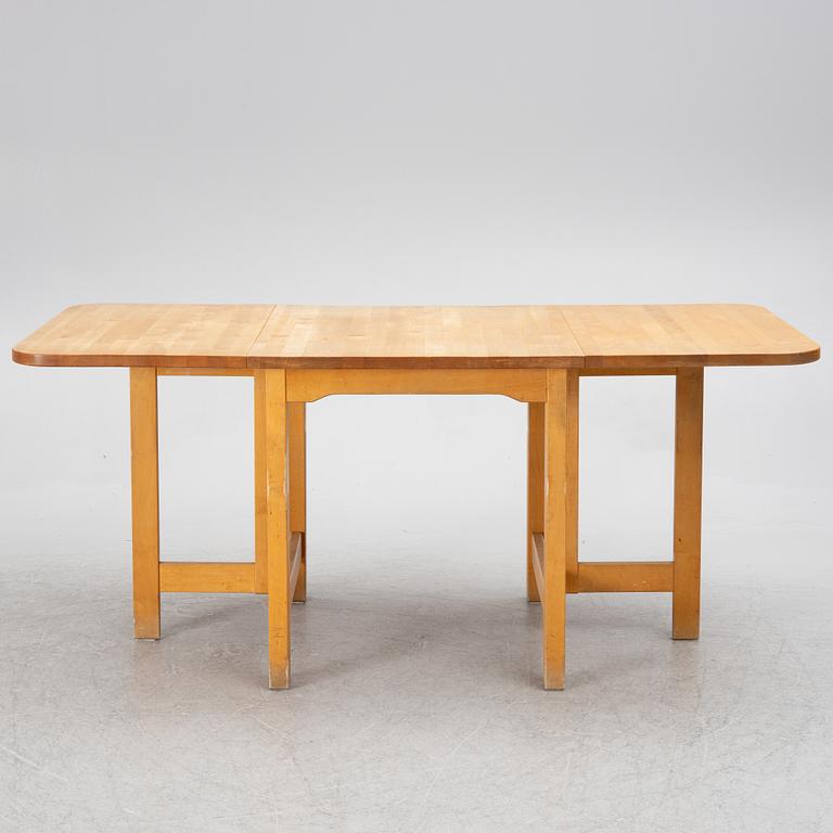 Nils Göran Gustafsson, a drop-leaf table, 'Björka', Stolab, 1987.