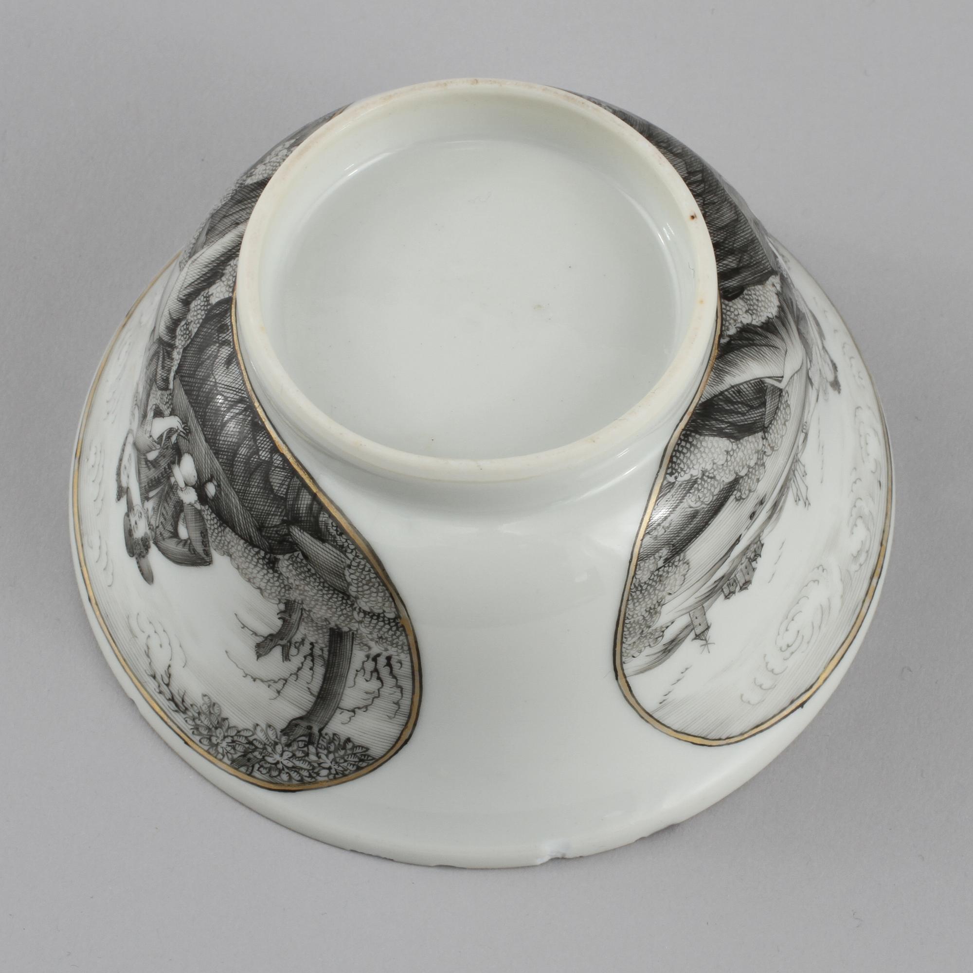 SKÅL, porslin, Kina, 1700-tal.