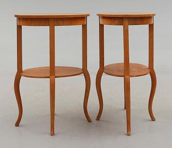 SÄNGBORD, 1 par, 1930-/40-tal.