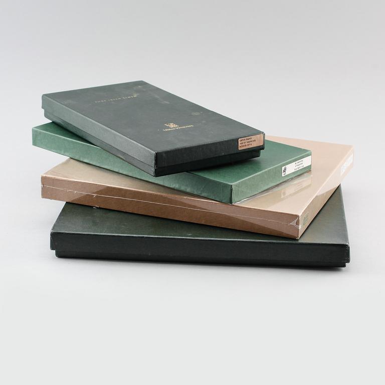 DUKAR, SERVETTER OCH TABLETTER, 17 delar, linne, Irish linen.