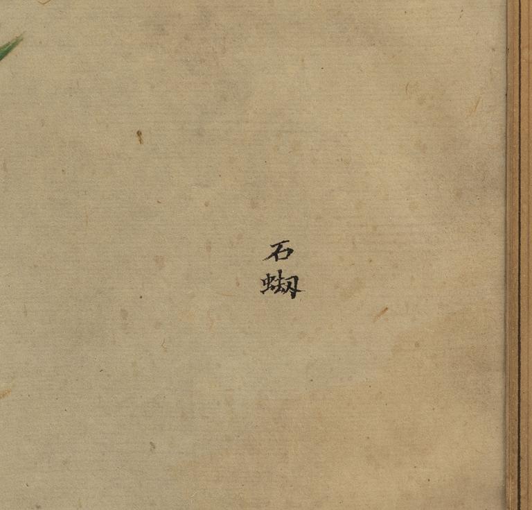 Unknown artist, watercolour, China, 20th century.
