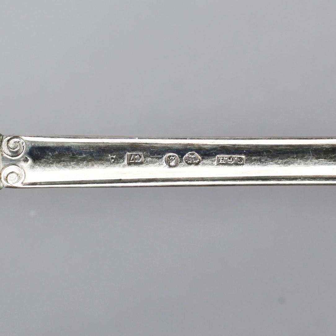 PARTI SKEDAR, 30 st, silver. C.G. Hallberg, Stockholm, 1900-1912.Tot. vikt ca 1310g.