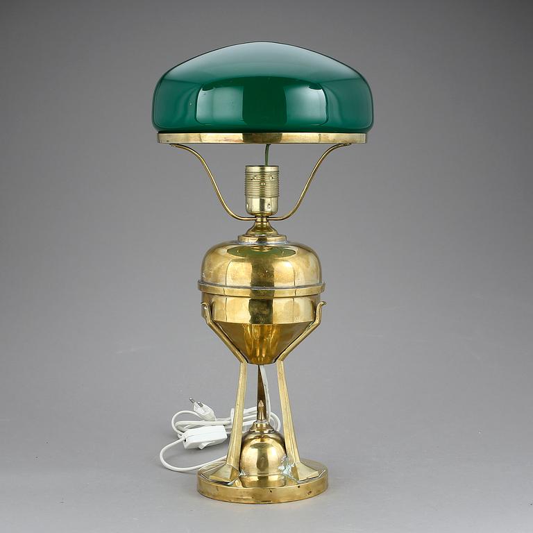 BORDSLAMPA, jugend, 1900-talets första decennium.