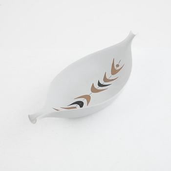 Stig Lindberg, vas och skål, stengods, "Grazia" samt skål "Pungo", Gustavsberg.