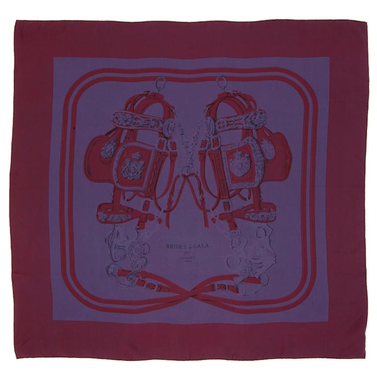 HERMÈS, a silk scarf, "Brides des gala".