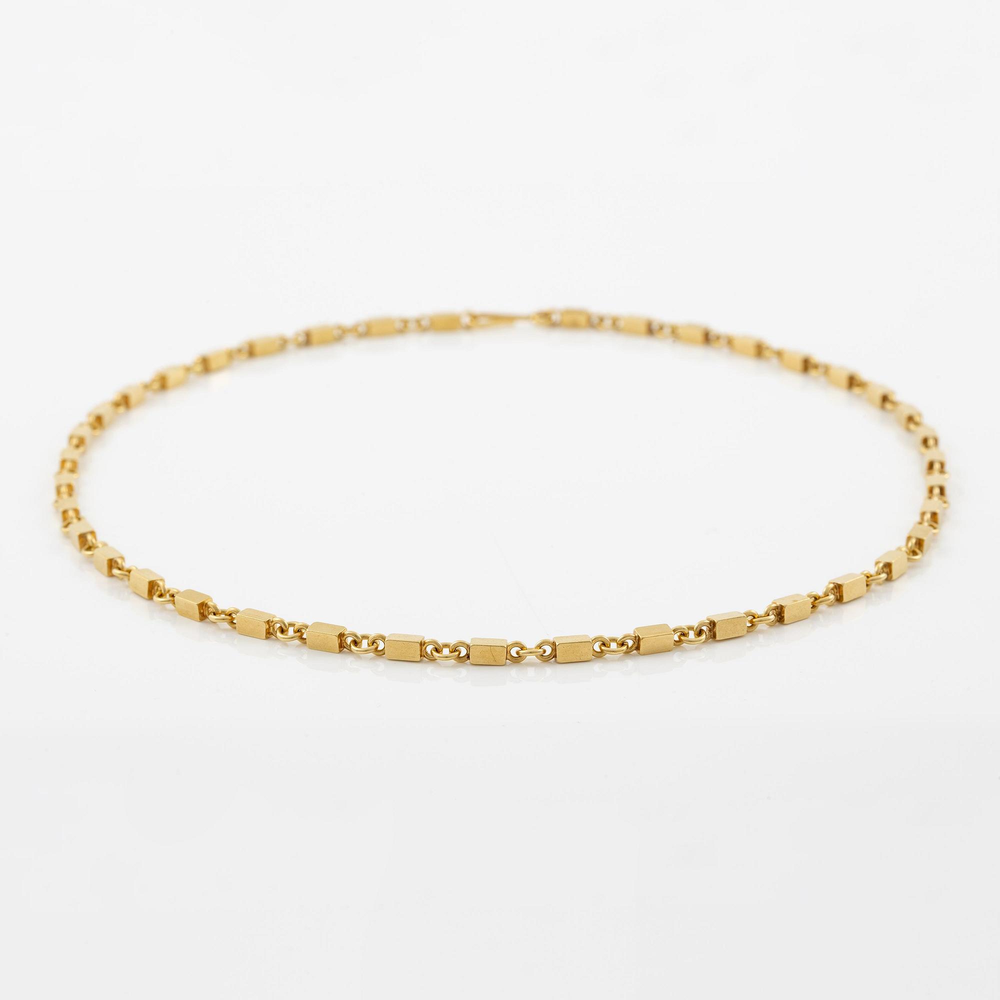Wiwen Nilsson, a necklace, 18K gold, Lund 1959.