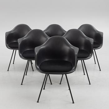 Charles & Ray Eames, stolar, 6 st, "Dax", Vitra, 2017.