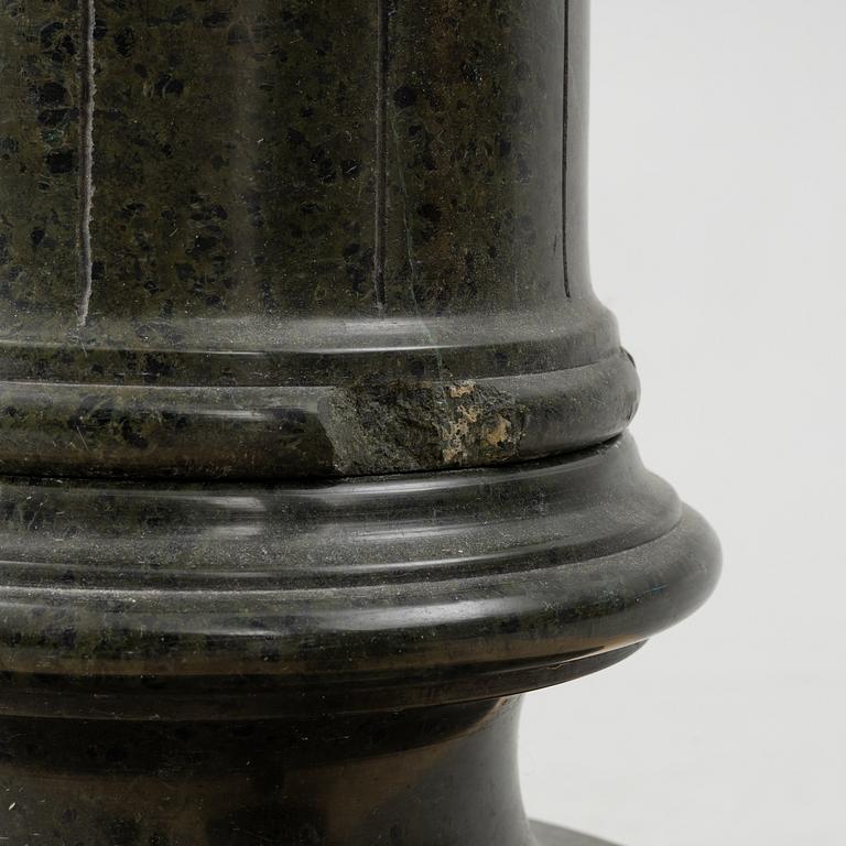 Two Pedestals, around the year 1900.