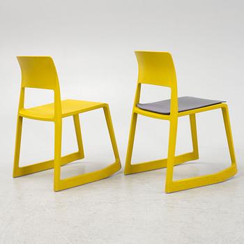 Edward Barber & Jay Osgerby, stolar, 8 st, "Tip Ton", Vitra.