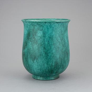 URNA / VAS, flintgods, Wilhelm Kåge, Gustavsberg, 1930-tal.