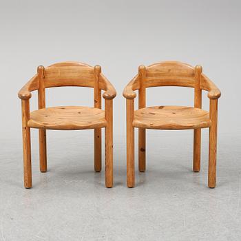 A group of five pine chairs, , Rainer Daumiller, Denmark, 1960/70s.