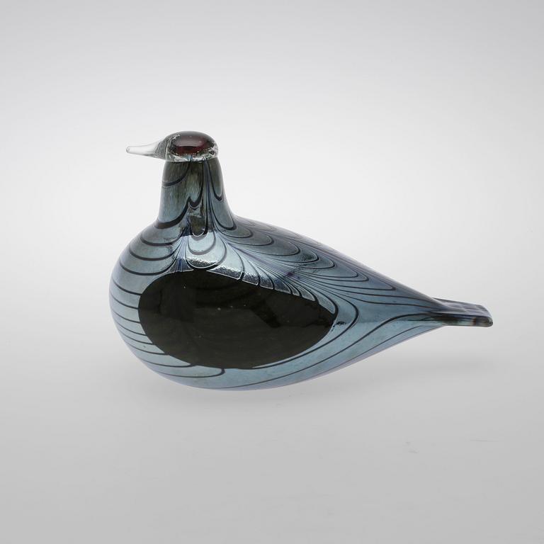 FIGURIN, glas, Oiva Toikka, Nuutajärvi, signerad.