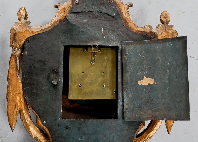 VÄGGPENDYL, Johan Nyberg, Stockholm, gustaviansk, 1700-talets senare del.