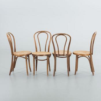 CAFÉSTOLAR, 4 st, märkta ZPM, Radomsko. Polen. 1900-talets början.