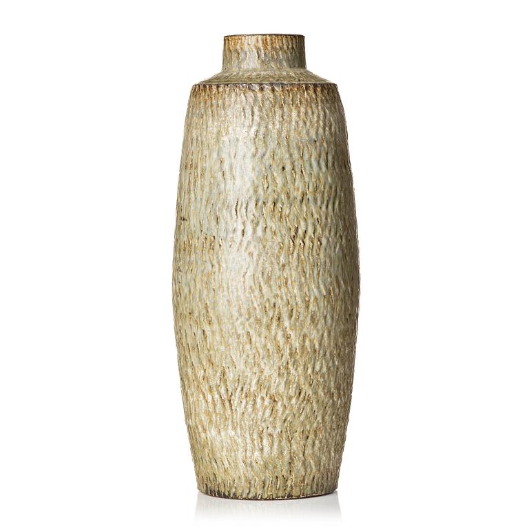 Gunnar Nylund, a unique massive stoneware vase, Rörstrand, Sweden 1960s.