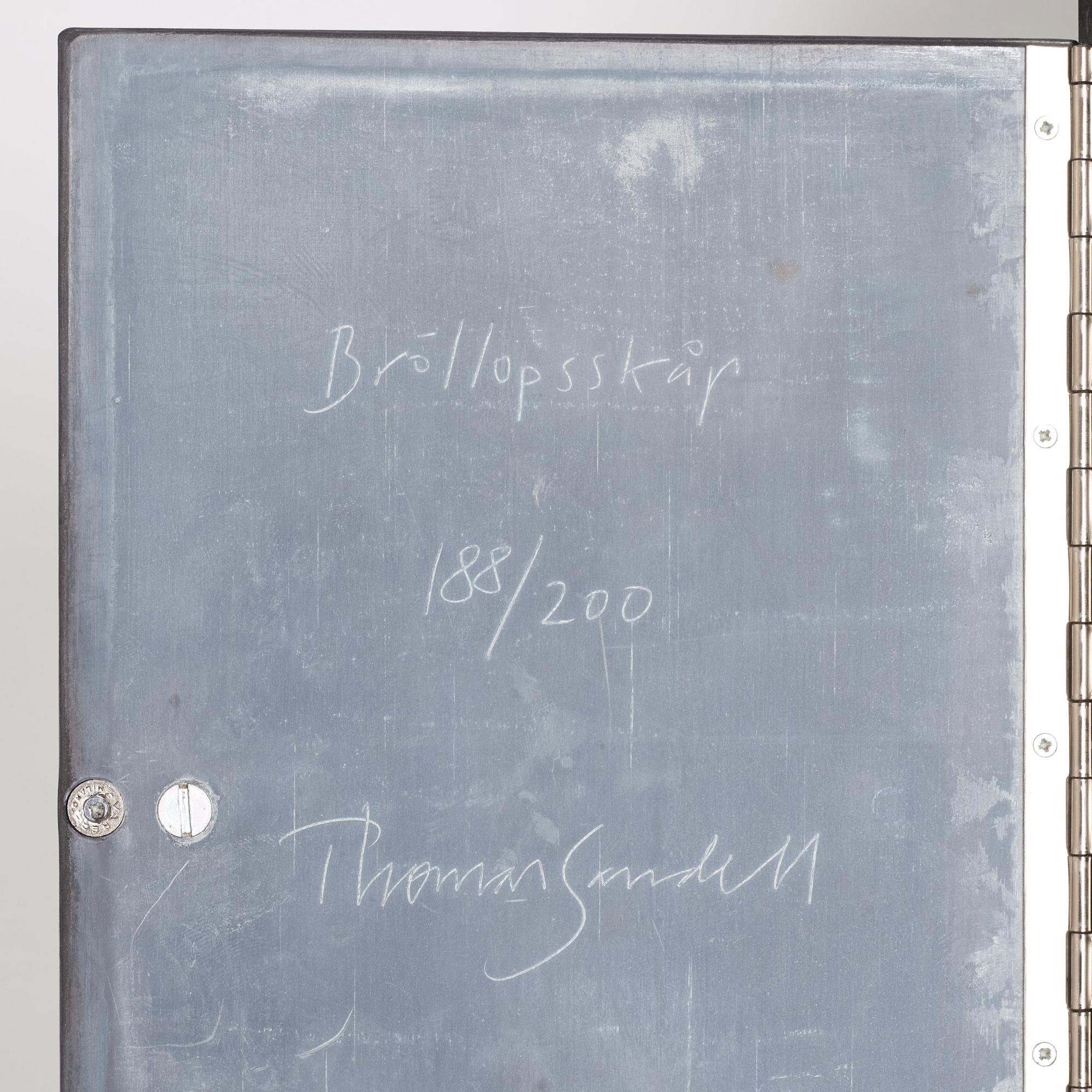 Thomas Sandell, 'Bröllopsskåp', a wall cabinet, ed. 188/200, Asplund, Stockholm, Sweden, post 1990.