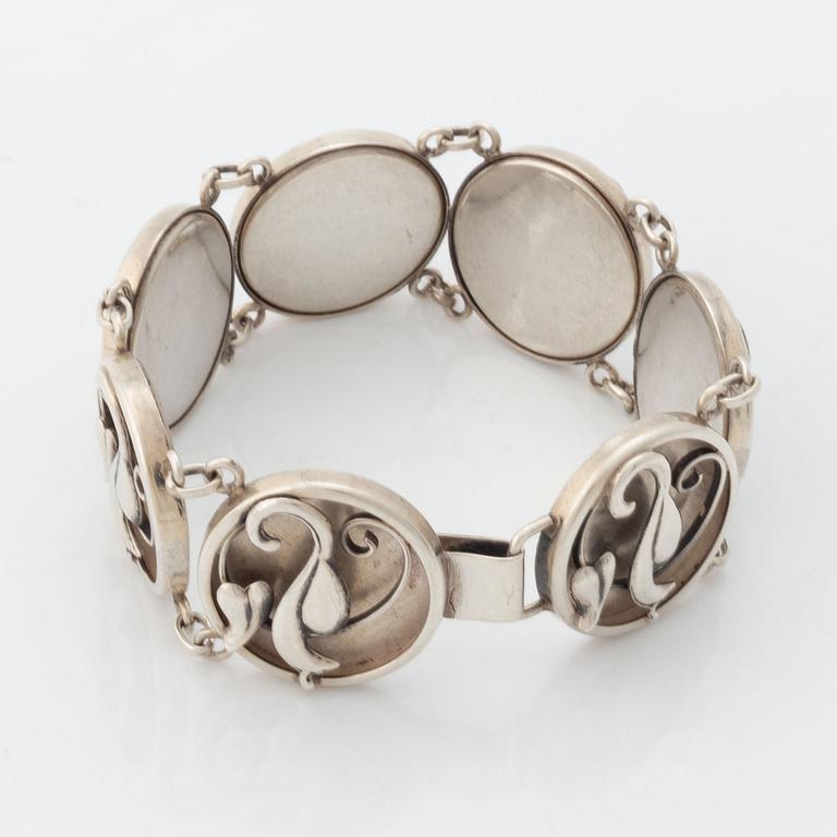 Armband silver, Peterson Guldsmed Sten, Helsingborg.
