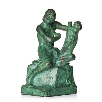 646. Theodor Lundberg, Orpheus with his lyre.