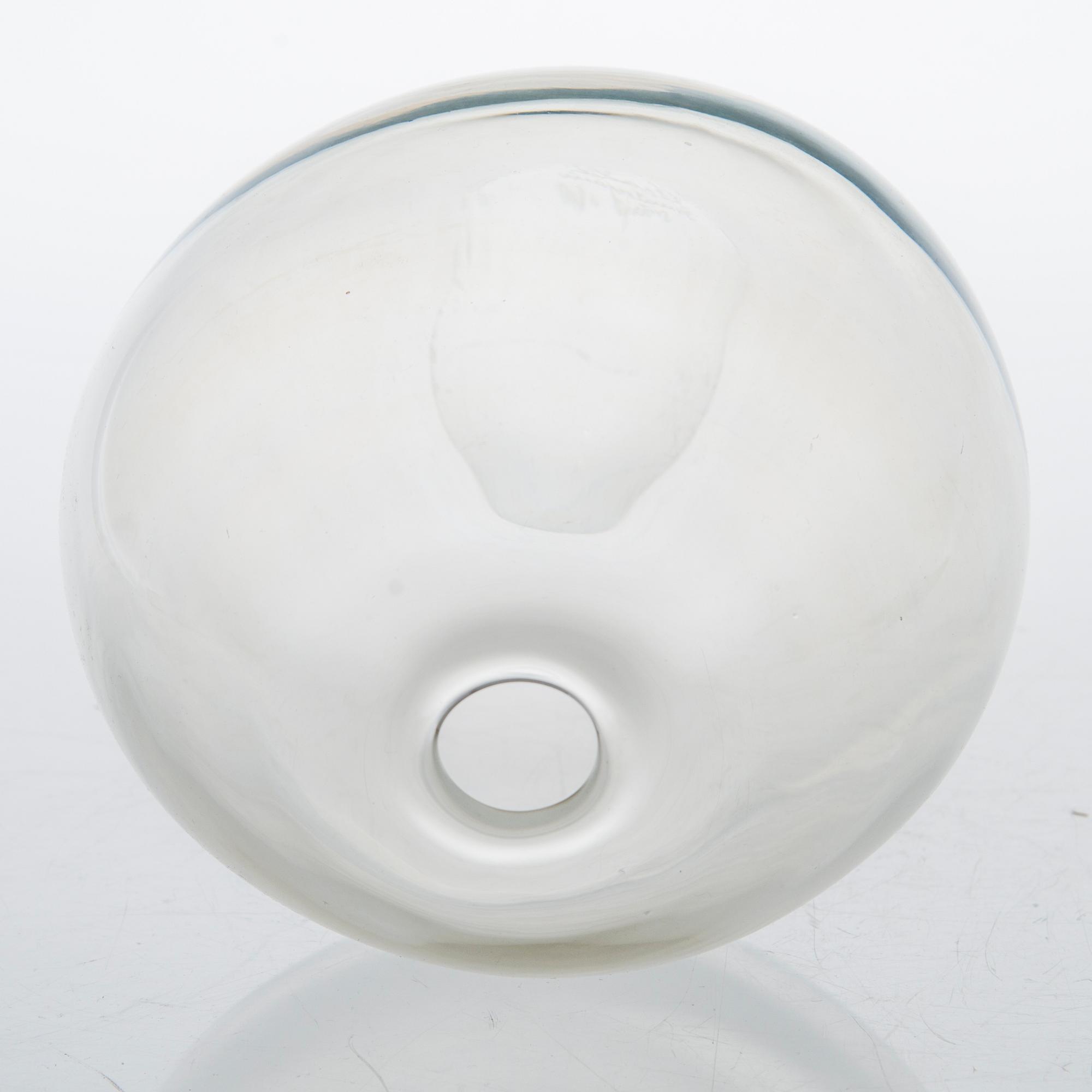 KAJ FRANCK, Glass sculpture, 'Soap Bubble', signed K. Franck Nuutajärvi Notsjö -60.