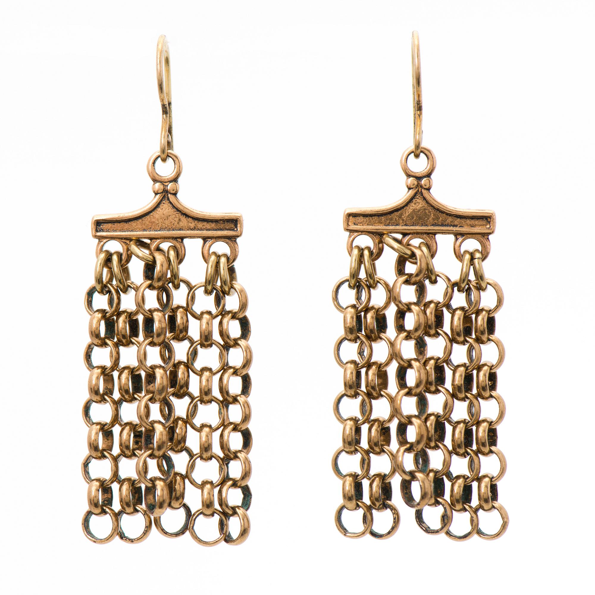 HALSSMYCKE, ARMBAND och ÖRHÄNGEN, brons. "Hämäläinen juhlakääty" Kalevala Koru.