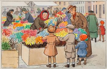 122. Elsa Beskow, "Fastlagsrisen".