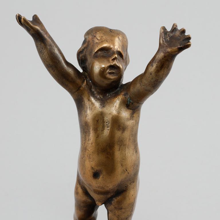 SKULPTUR, brons, signerad, 1900-tal.