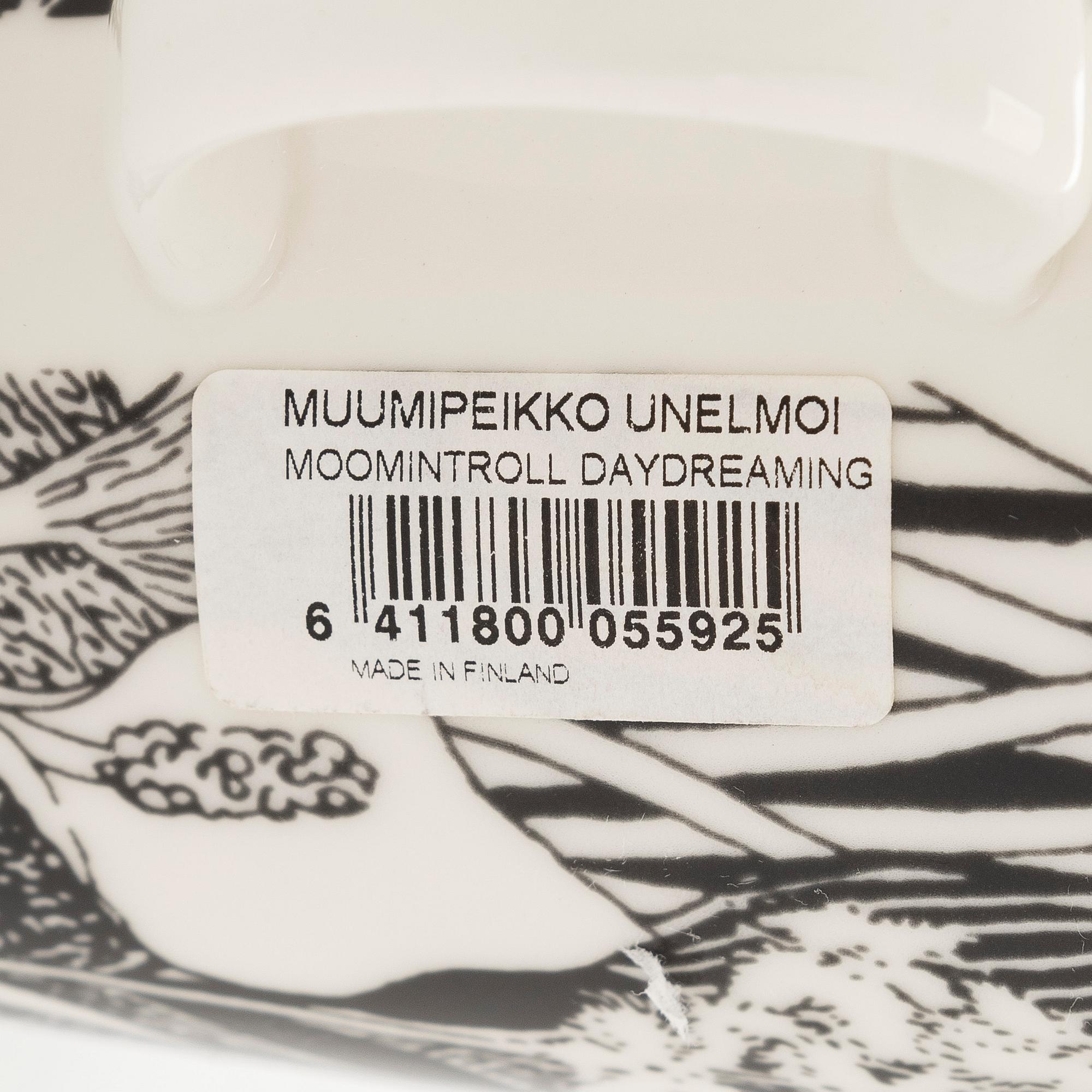 Muminmugg, "Mumintrollet dagdrömmer", porslin, Moomin Characters, Arabia 2005.