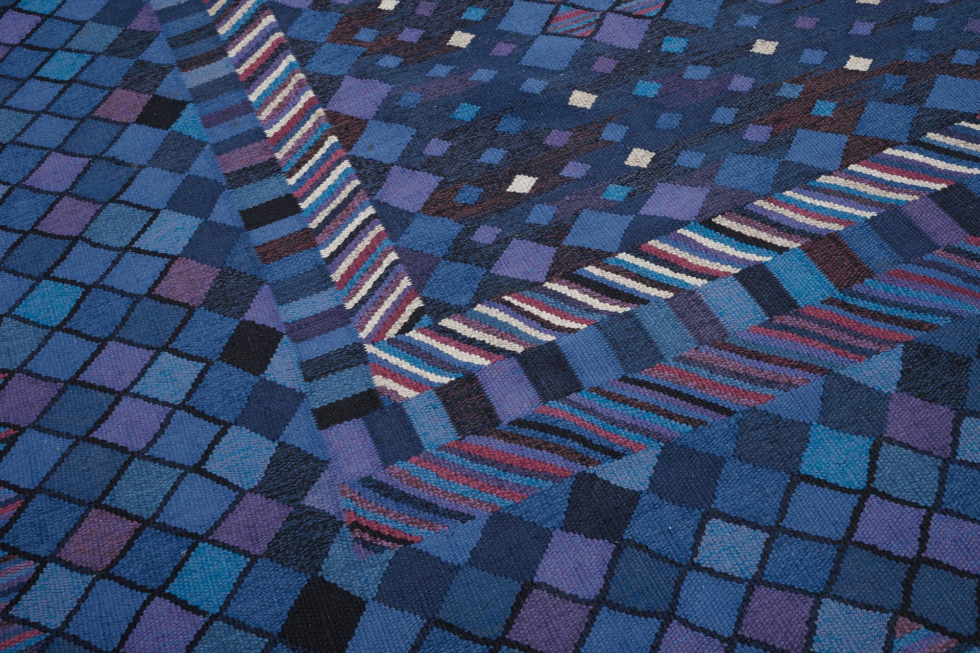 Ann-Mari Lindbom, gift Forsberg, MATTO, Ann-Mari Forsberg, AB MMF, ca 259 x 204,5 cm.