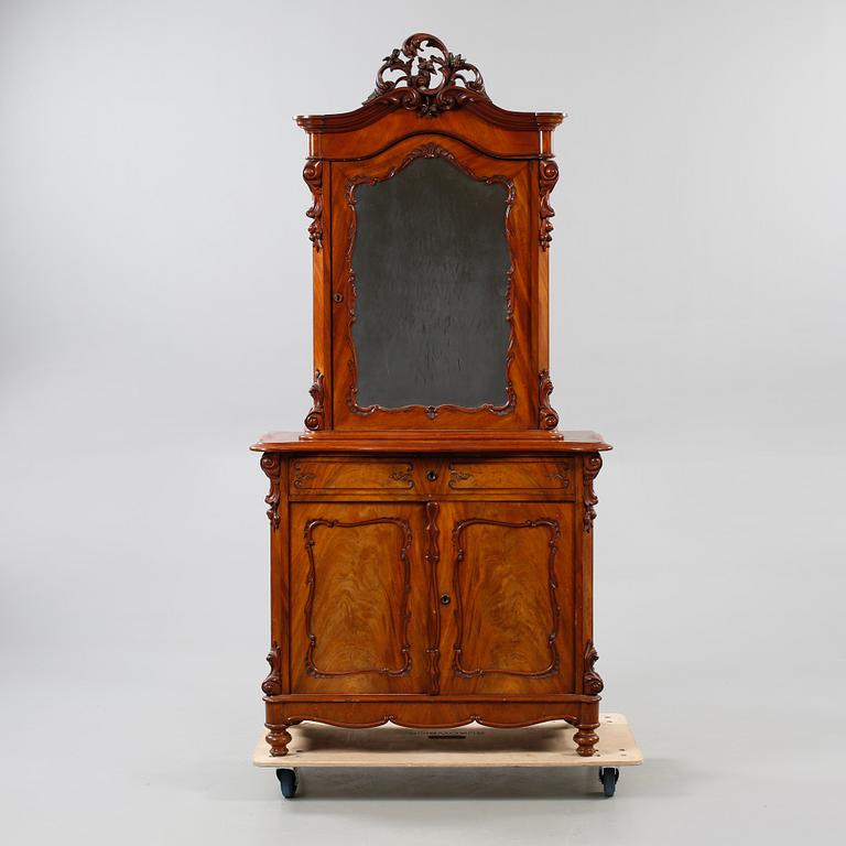 SKÅP, nyrokoko, sent 1800-tal.