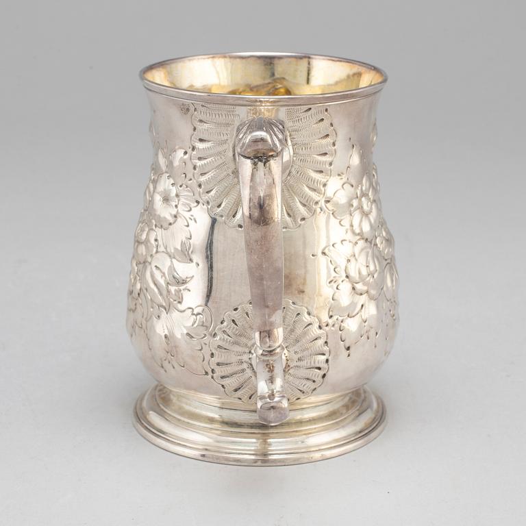 JOHN SWIFT, sejdel, silver, London 1752.