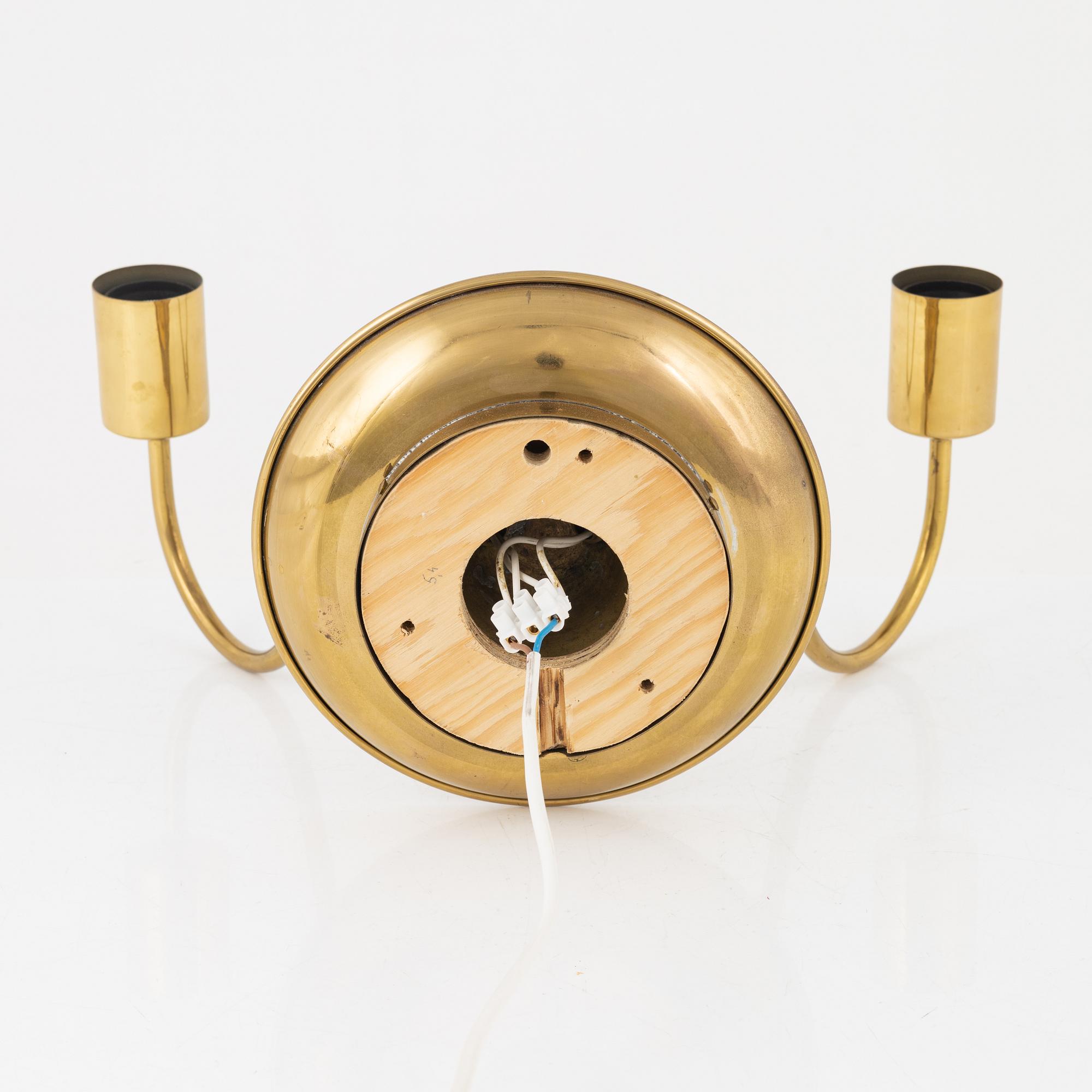 Josef Frank, vägglampa, modell 2565, Firma Svenskt Tenn.