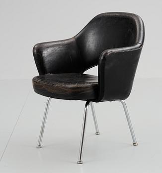 KARMSTOL, 'Executive Side Chair', Eero Saarinen, NK's verkstäder för Knoll International.