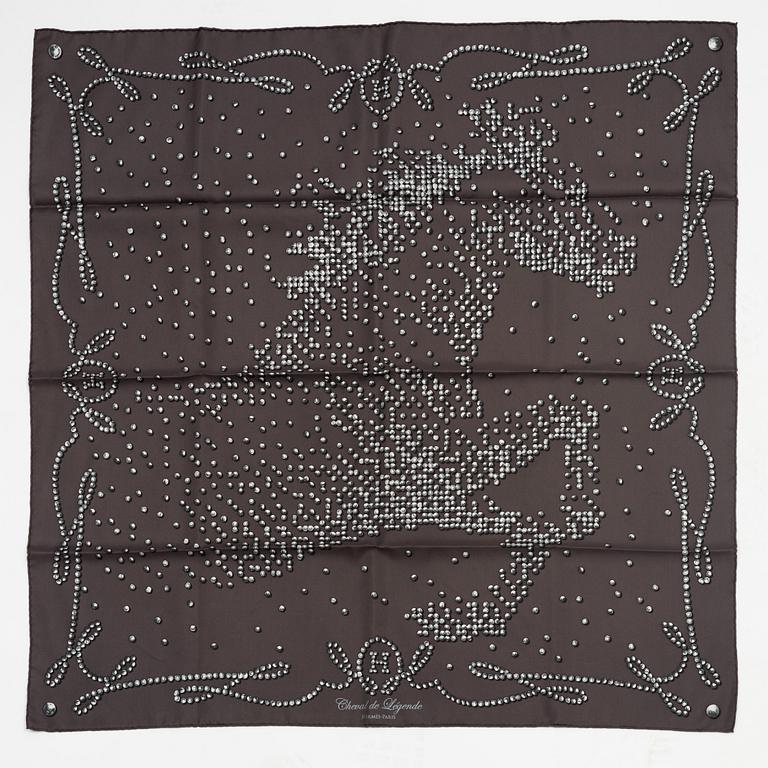 Hermès, scarf, 'Cheval de Legende'.