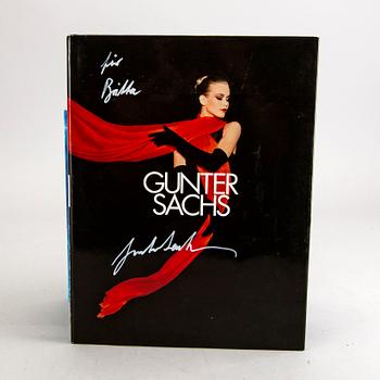 FOTOBÖCKER, 7 st, Gunter Sachs och en Alexander Sachs, 5 st med signering och dedikation.