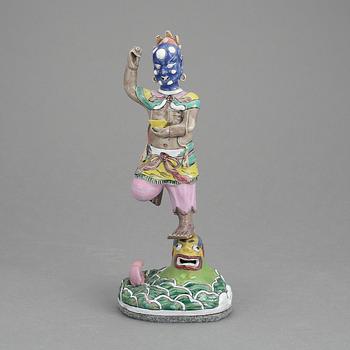 FIGURIN, porslin, Kina, omkring 1800.