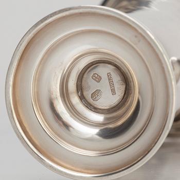 Ten Silver Beakers, 20th Century.