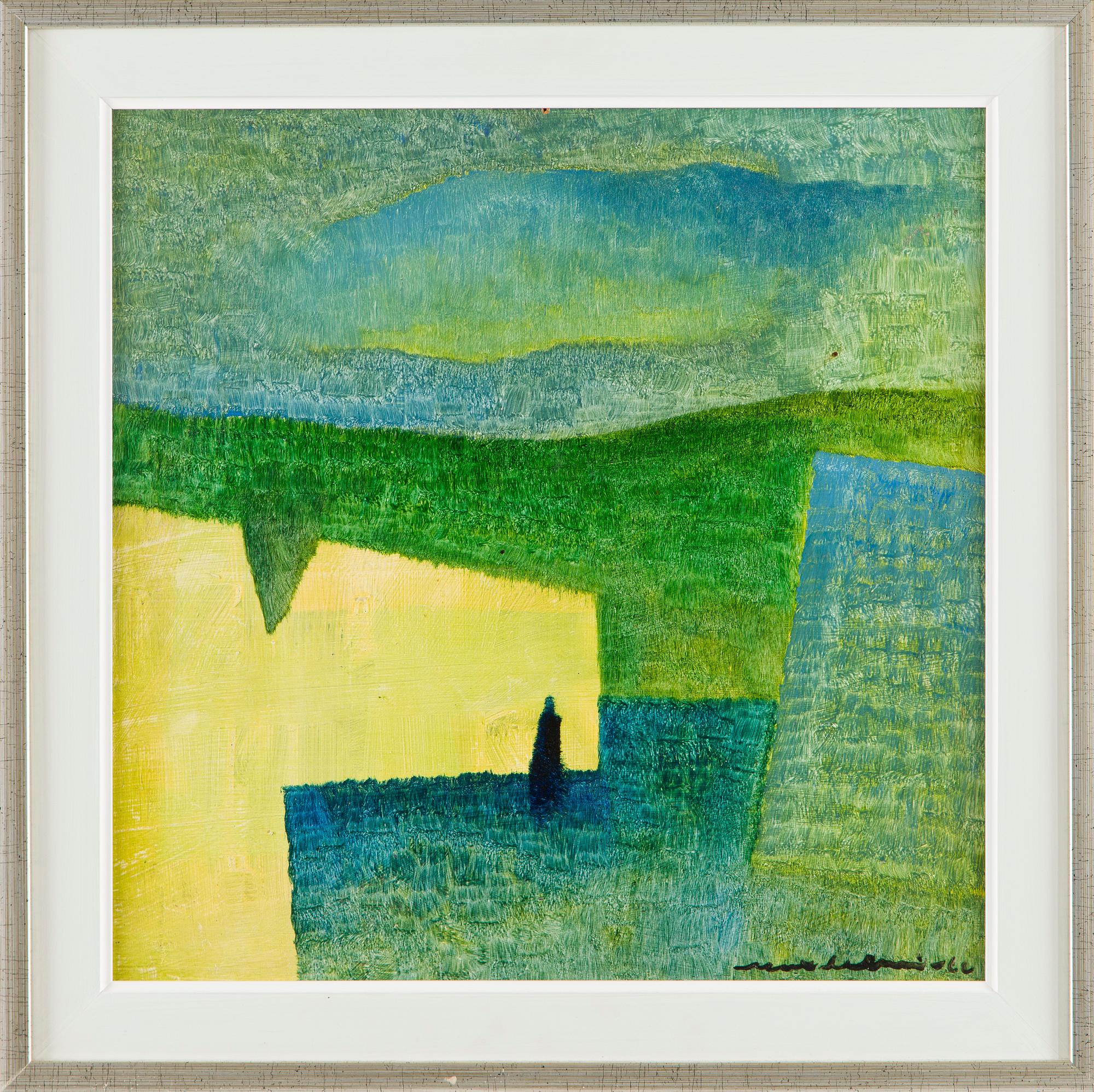 Max Salmi, Figure in landscape.