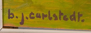 Birger Carlstedt, Still life with flowers.