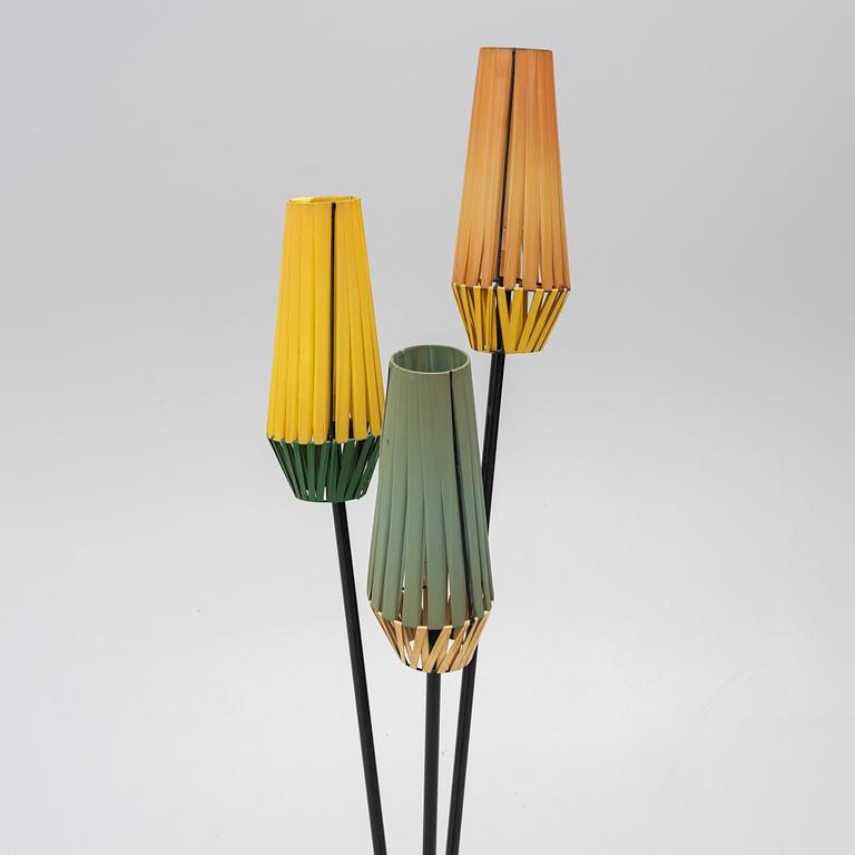 Floor lamp, 1950s-60s.
