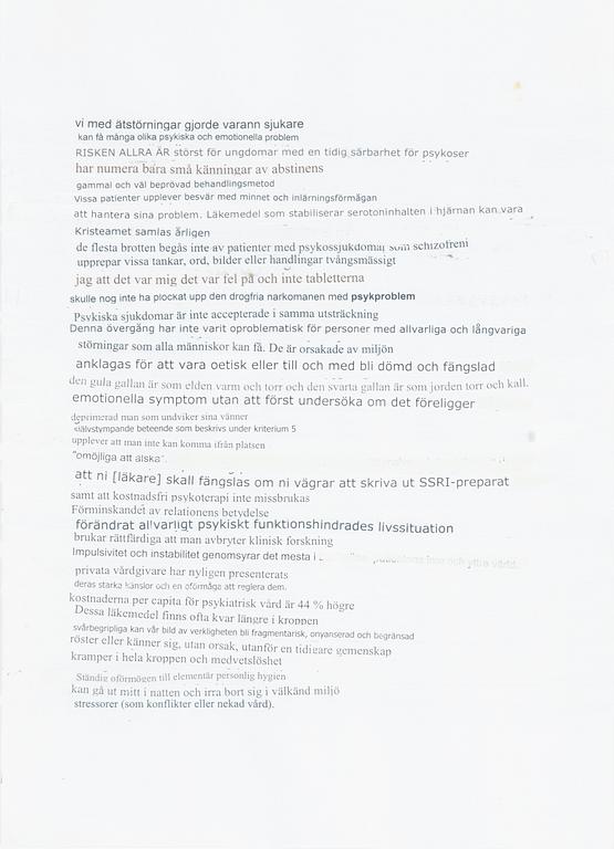 Jacob Anckarsvärd, mixed media and collage on paper, signed and dated 2006 verso.