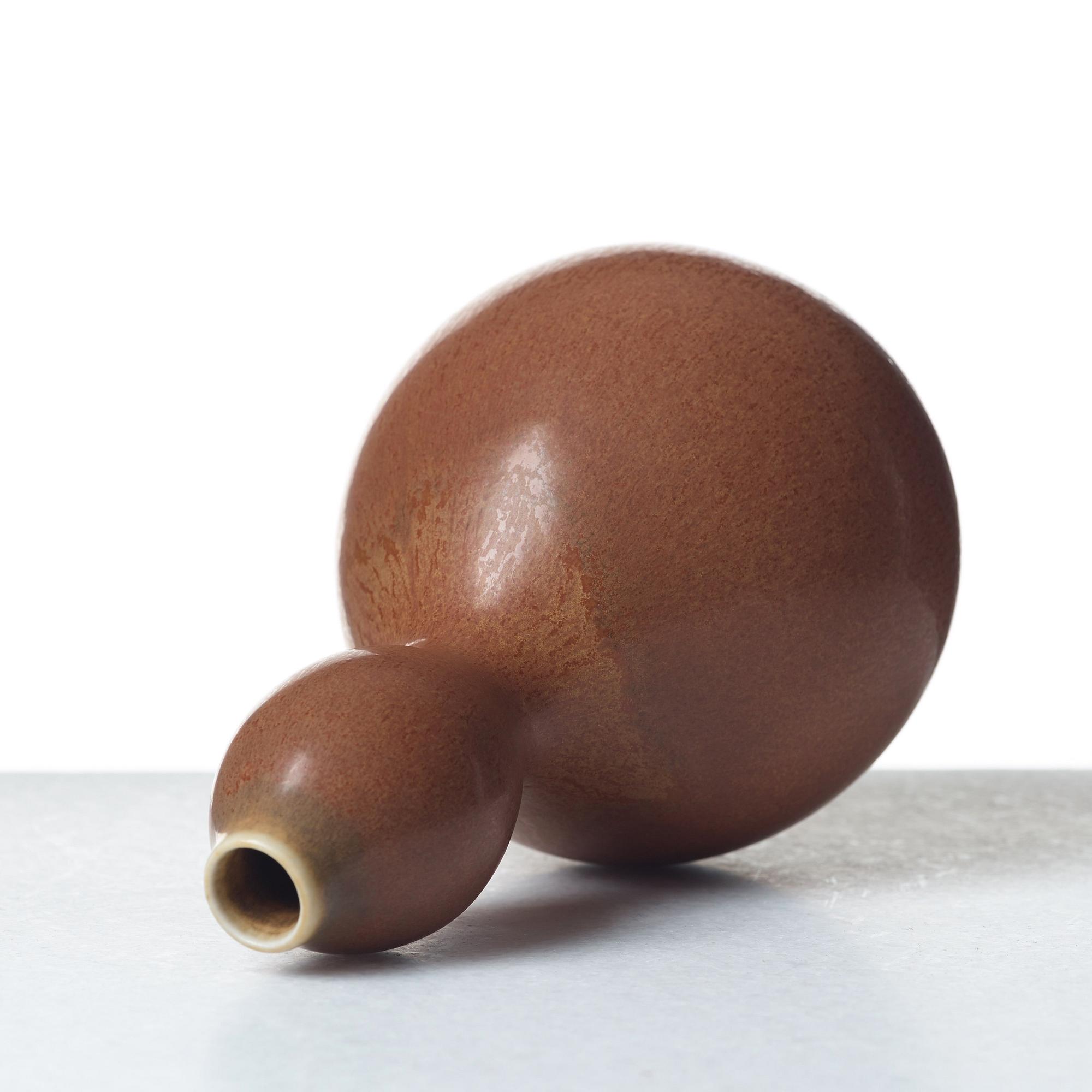 Axel Salto, a stoneware vase, Royal Copenhagen, Denmark.