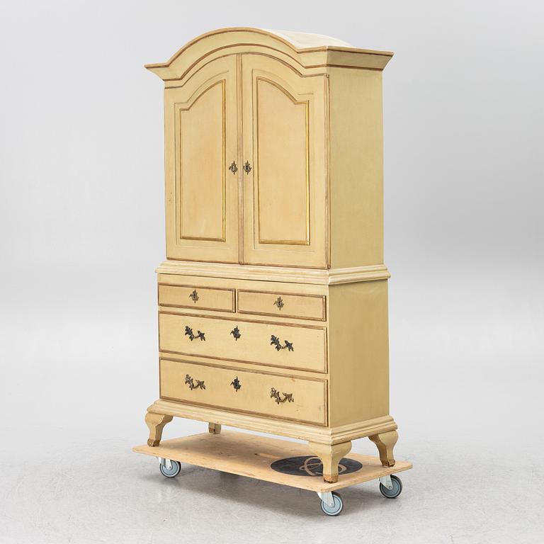 A Rococo cabinet, 18th century.
