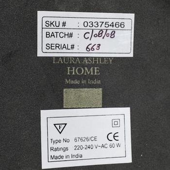 Laura Ashley, bordslampor 1 par,