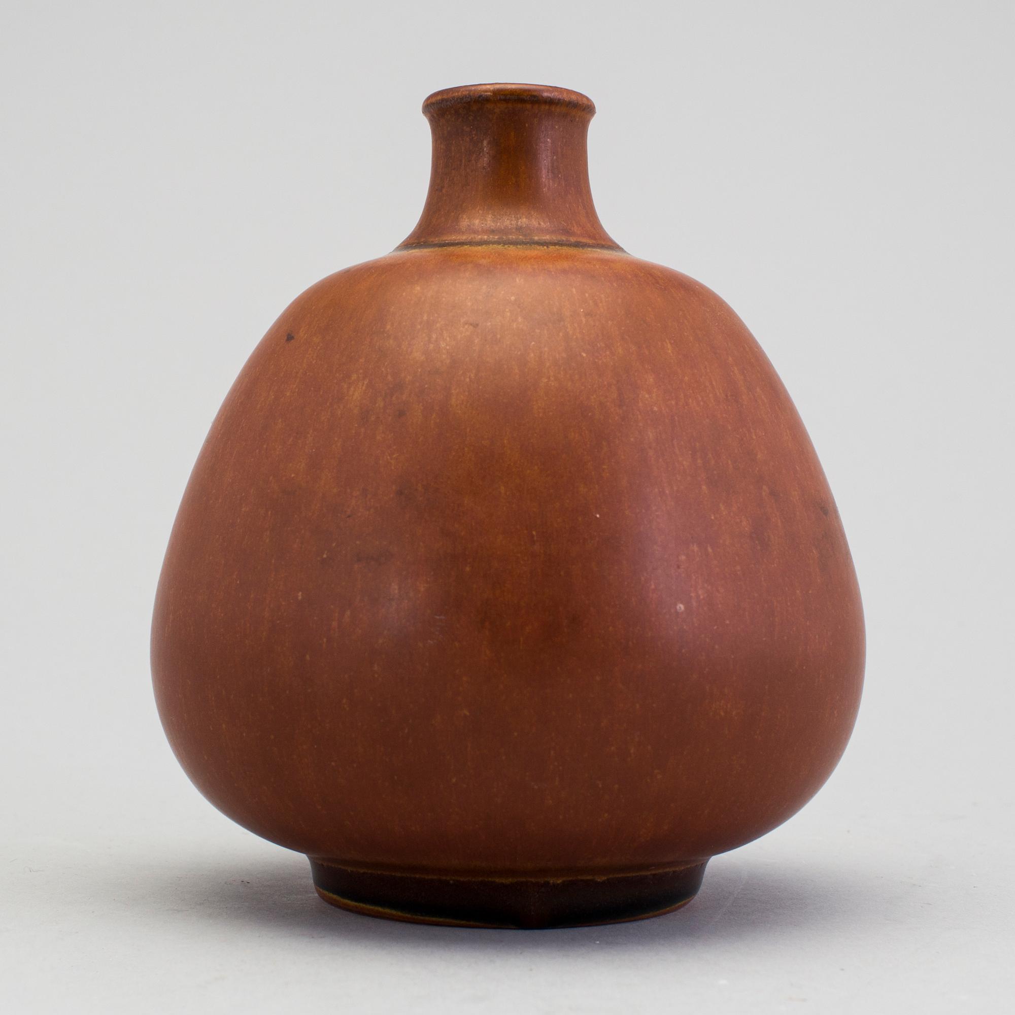 An Erich and Ingrid Triller vase, Tobo, third quarter of the 20th century.
