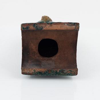 A roof tile figure of an immortal, Ming style, China 19th century.